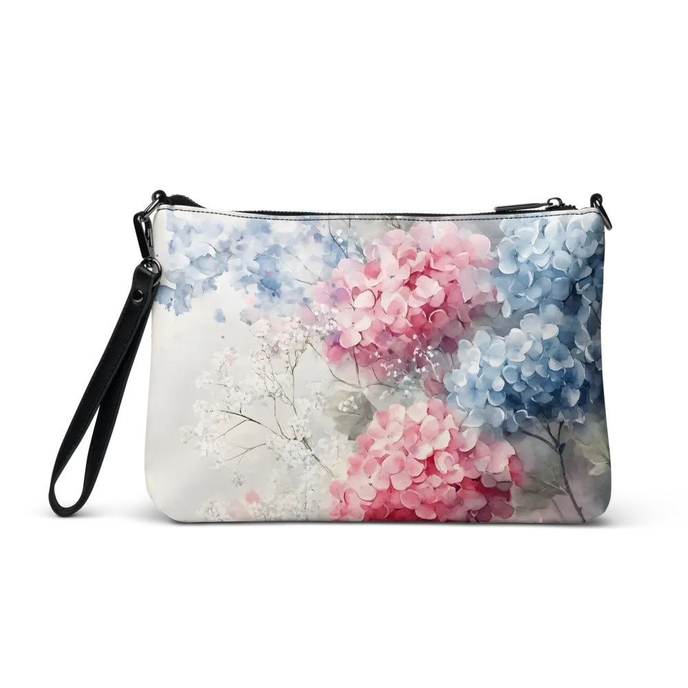 Dreamy Hydrangea All-Over Print Crossbody Bag product image (3)
