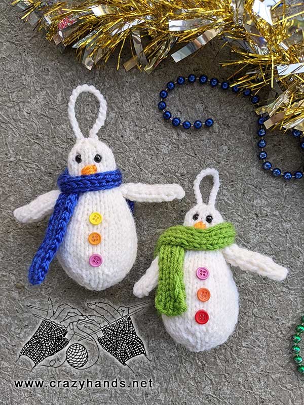 Knit Christmas Ornament Patterns Set product image (3)