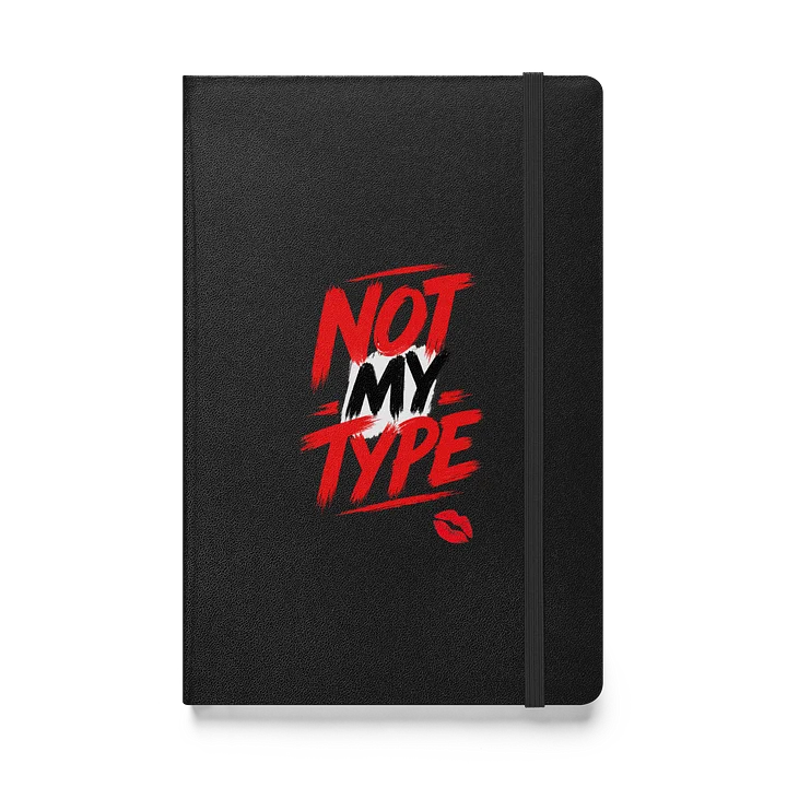 Little Black Book Not My Type Hardcover Journal product image (1)