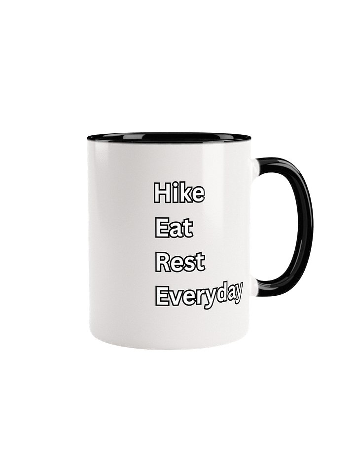 H.E.R.E. Mug — Hike, Eat, Rest, Everyday product image (5)