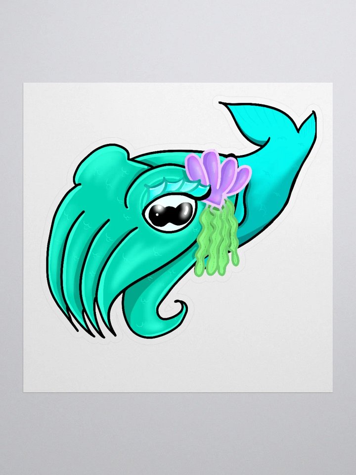 !Merfish Mermaid Cuttlefish Sticker product image (2)