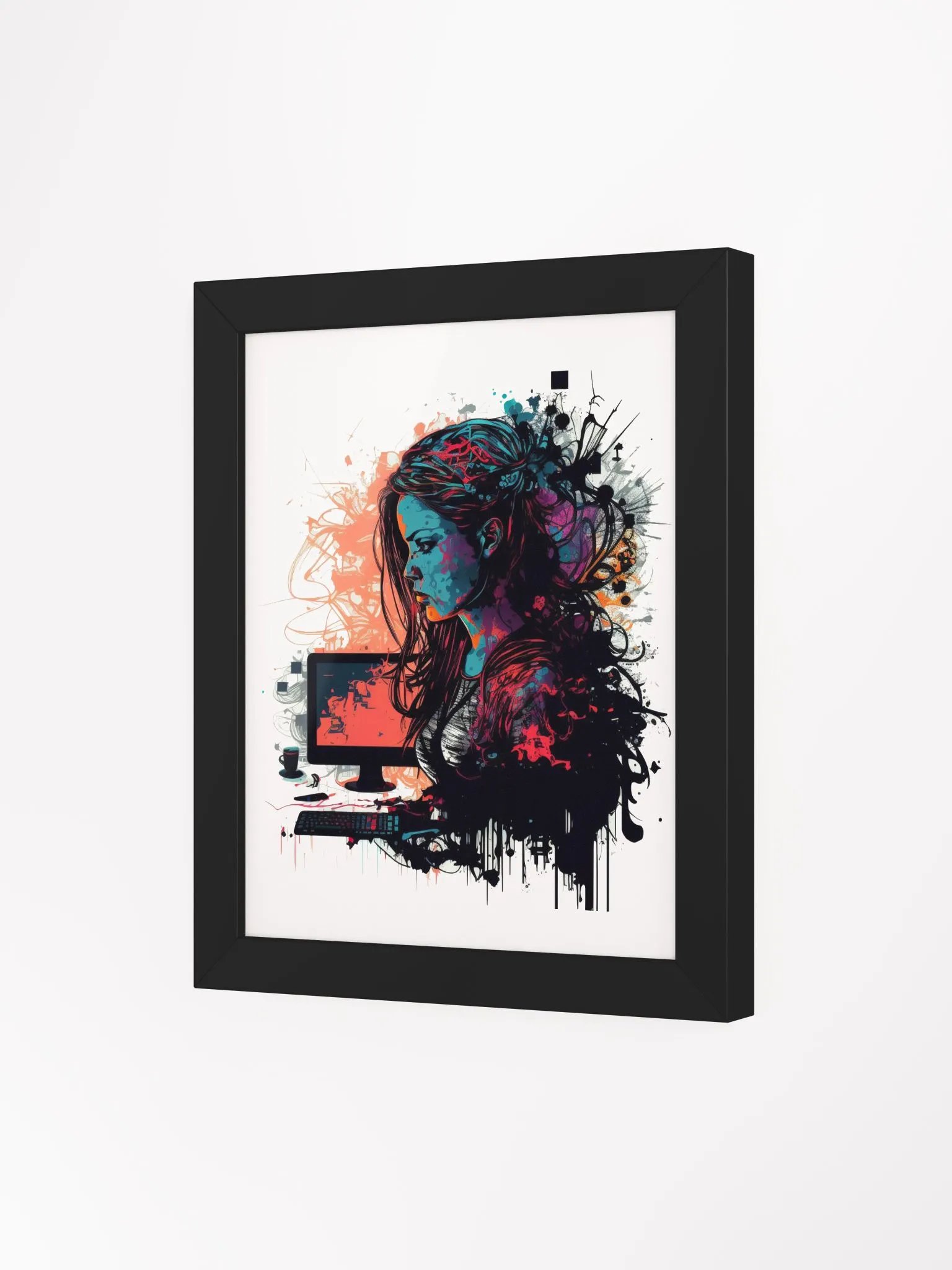Digital Daydream Framed Poster product image (62)