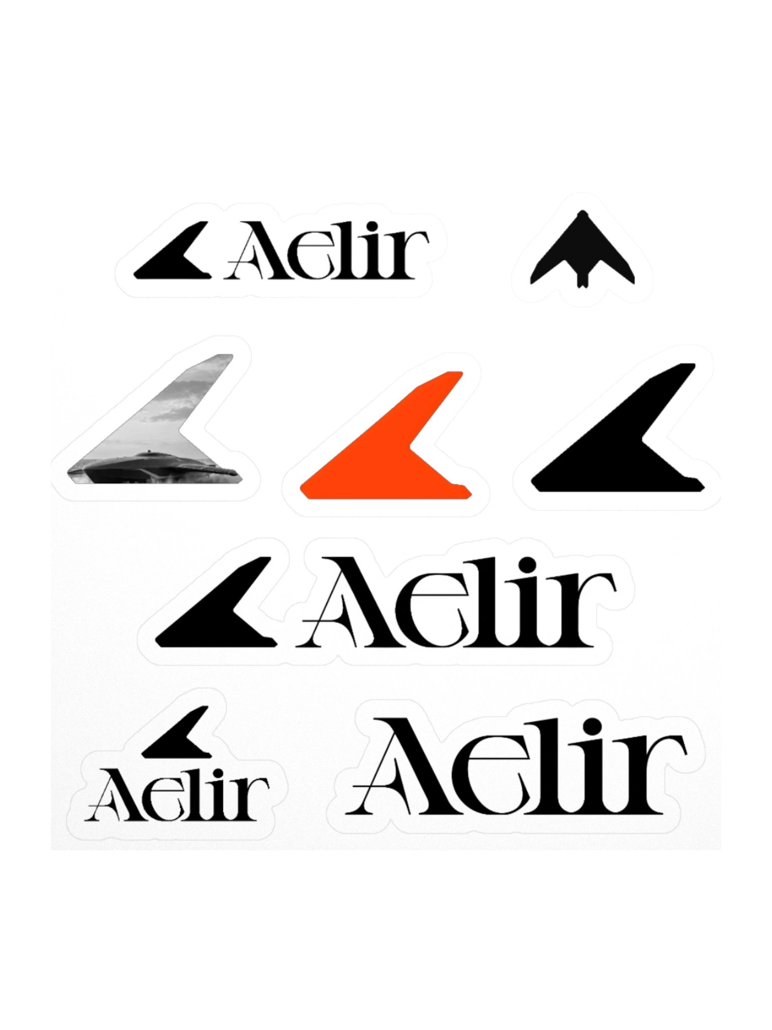 Minimal Arrow Trio Kiss Cut Stickers product image (1)