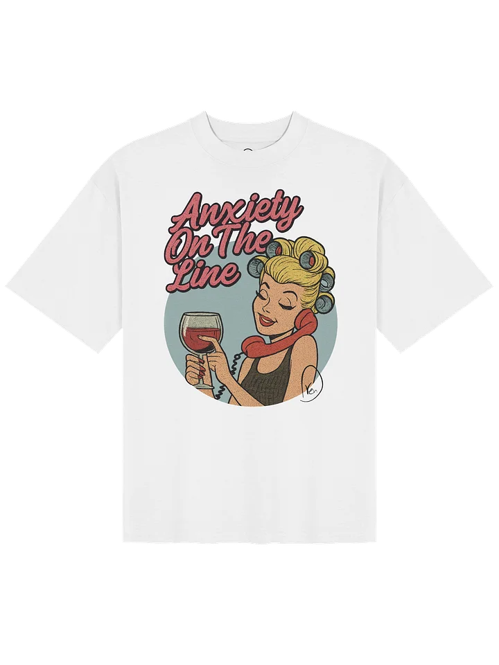 Anxiety On The Line Oversized Tee product image (1)