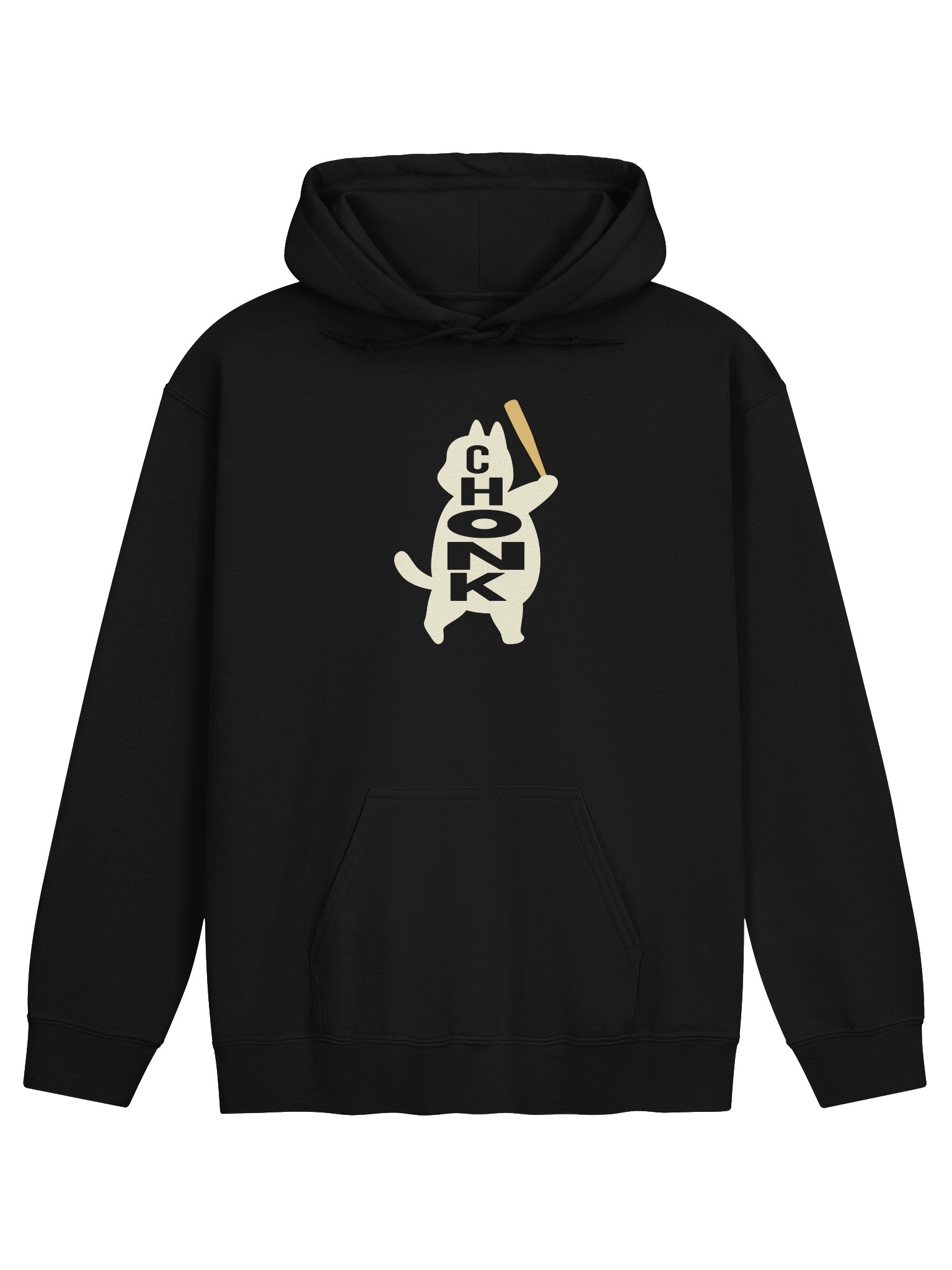 Baseball Chonk Cat - Unisex Adult Hoodie product image (1)