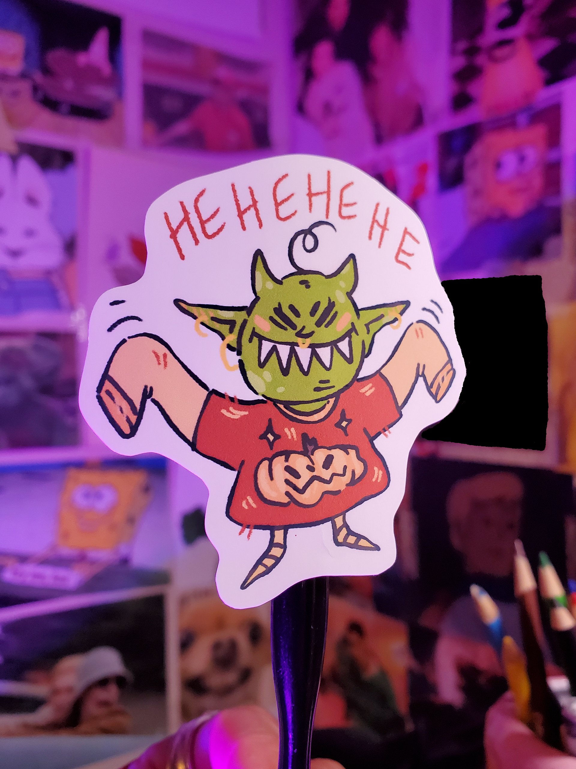 Mischievous Grem Goblin - Sticker product image (1)