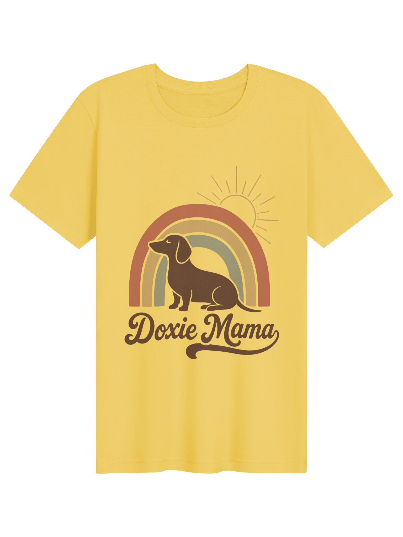 Boho Sun & Dachshund | Doxie Mama shirt product image (2)