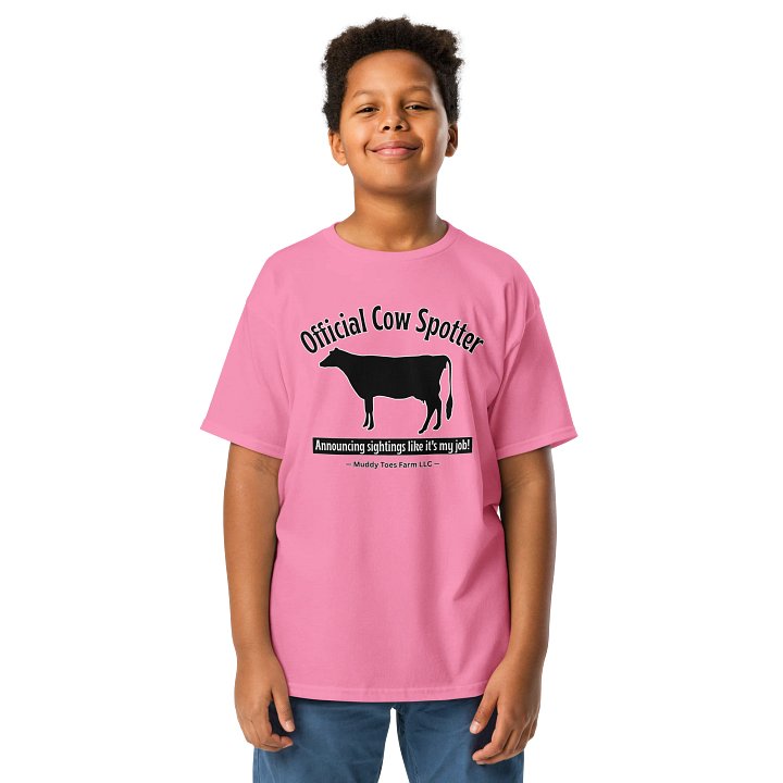Official Cow Spotter Youth Tee product image (1)
