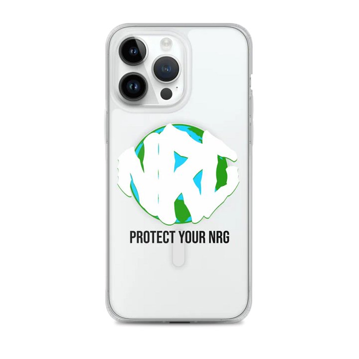 'Protect Your NRG' MafSafe Clear Case for iPhone product image (2)