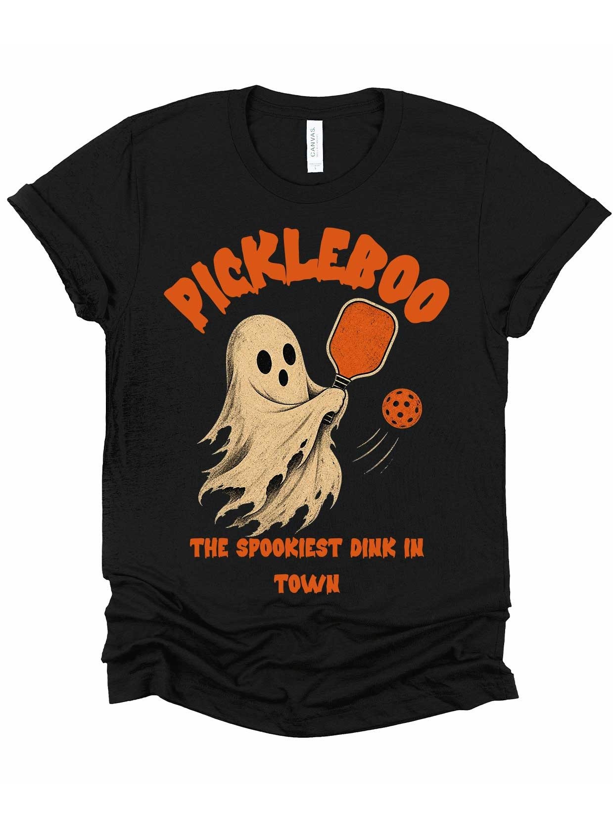 PickleBOO Halloween Pickleball Shirt | The Spookiest Dink In Town product image (1)