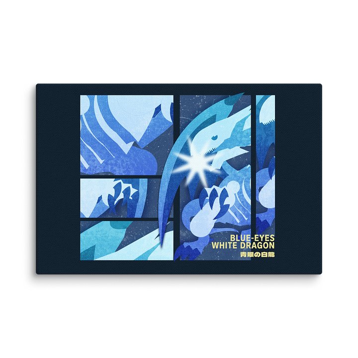The Dragon with Blue Eyes Canvas Print product image (2)