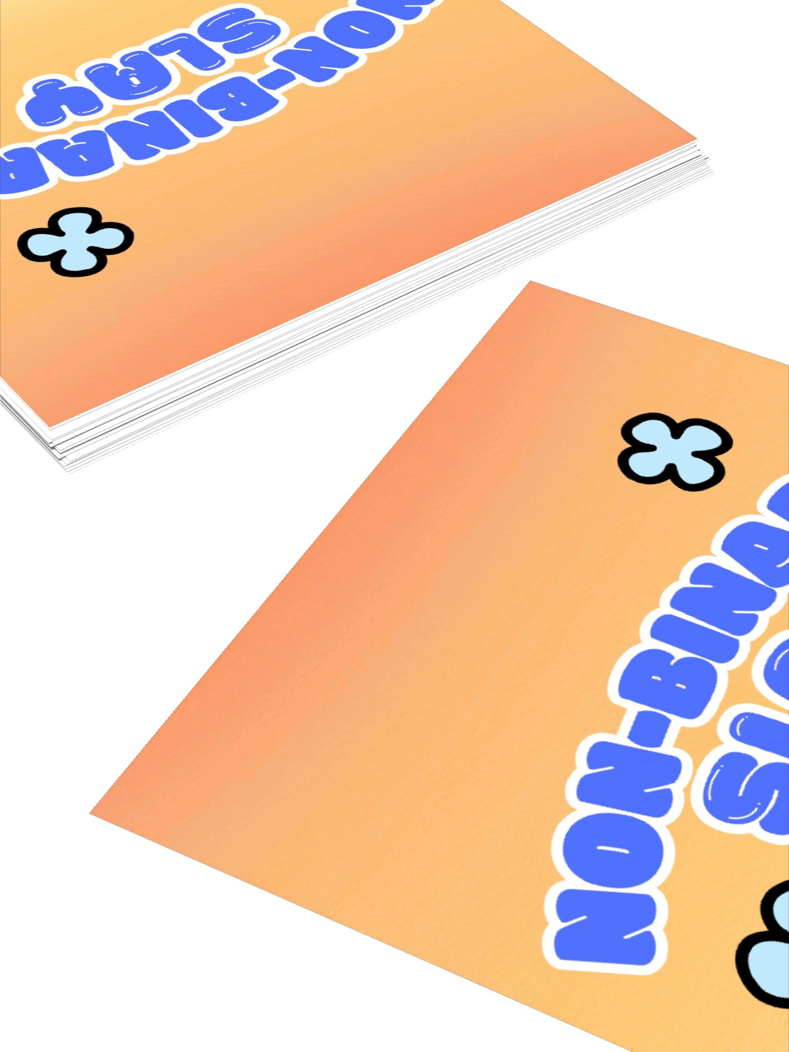 Non-Binary Slay Sticker Set product image (12)
