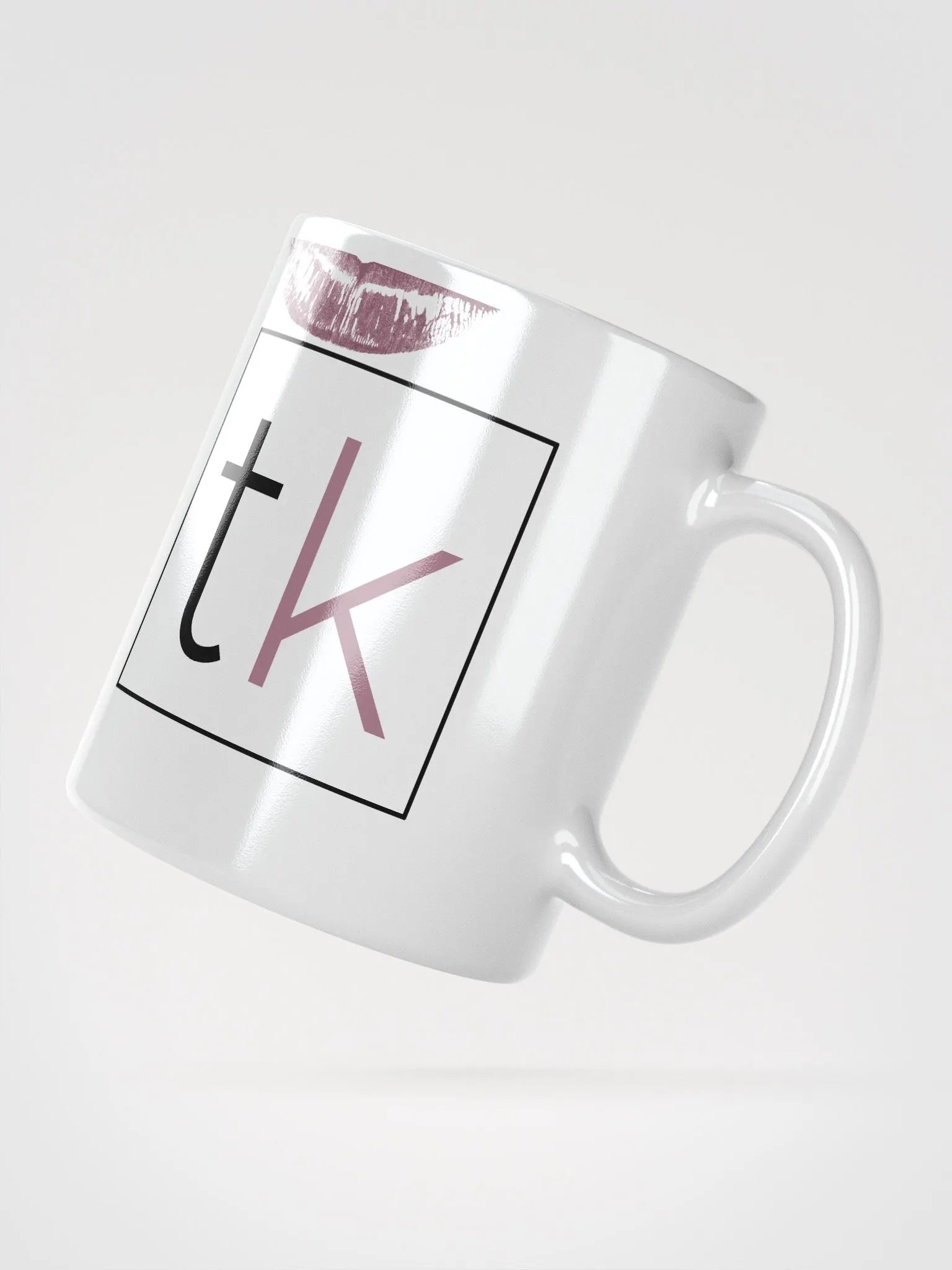 Tabatha Kiss Lipstick Mug (White) product image (1)