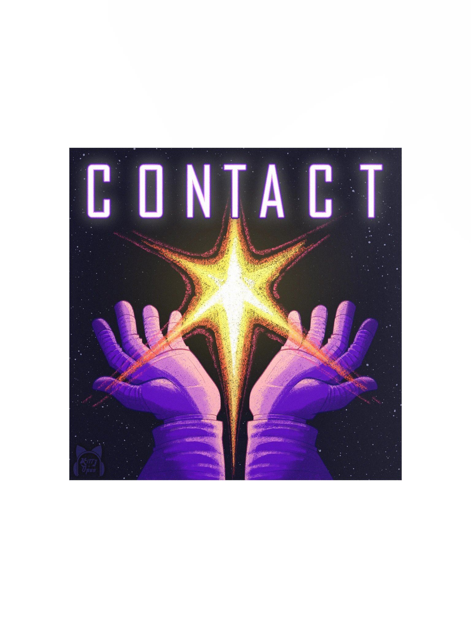 CONTACT - Album Art Print product image (2)