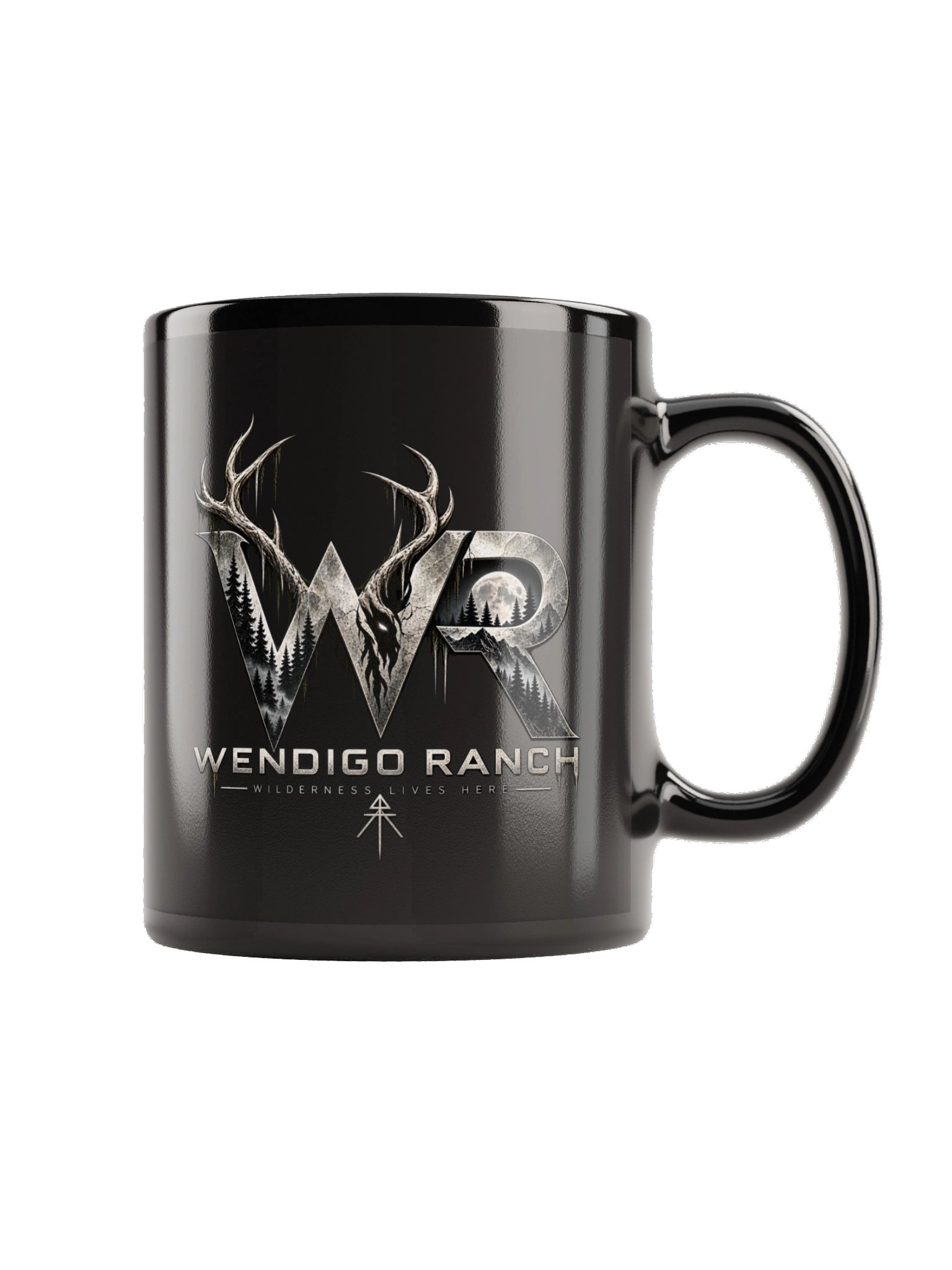 WR -Black Glossy Mug product image (6)