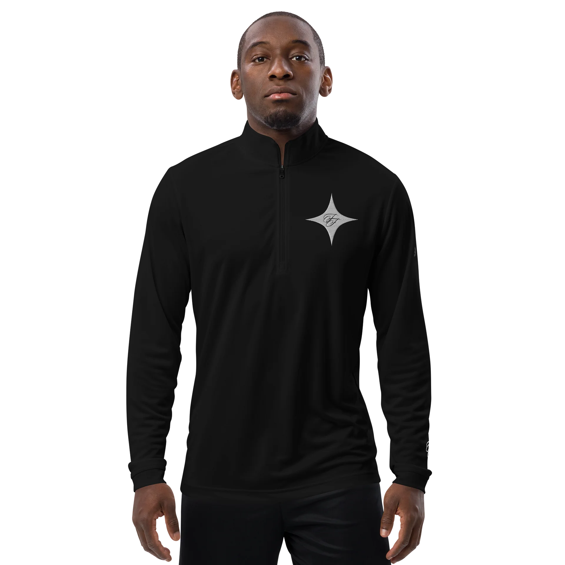 F&F Star x ADI Lightweight Quarter-Zip Pullover (WHT) product image (13)