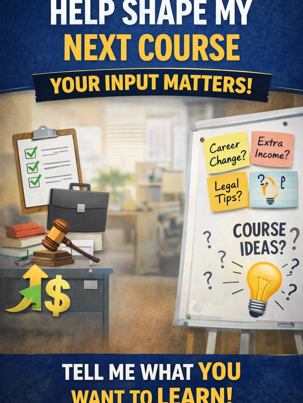 Help Shape My Next Course — Your Input Matters product image (1)