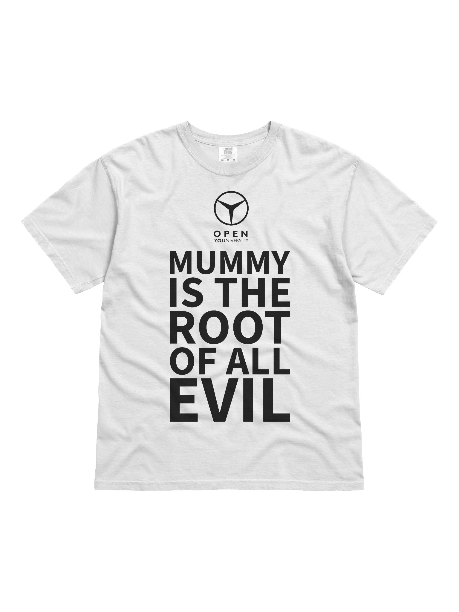 MUMMY IS THE ROOT OF ALL EVIL - White Version product image (3)
