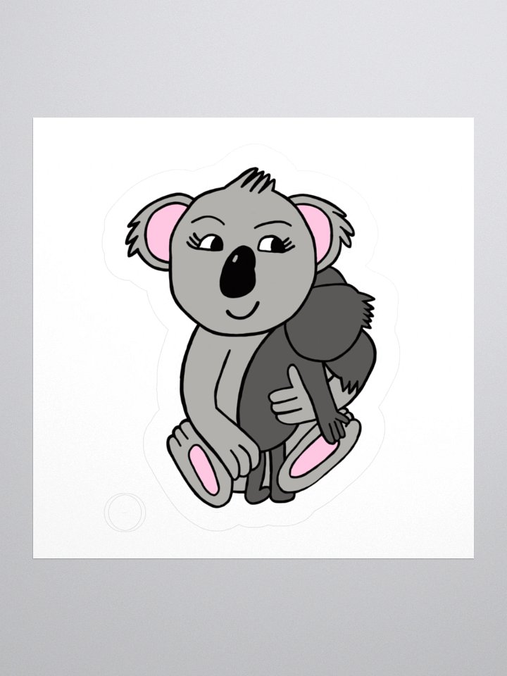 Cuddly Koala Kiss Cut Stickers product image (2)