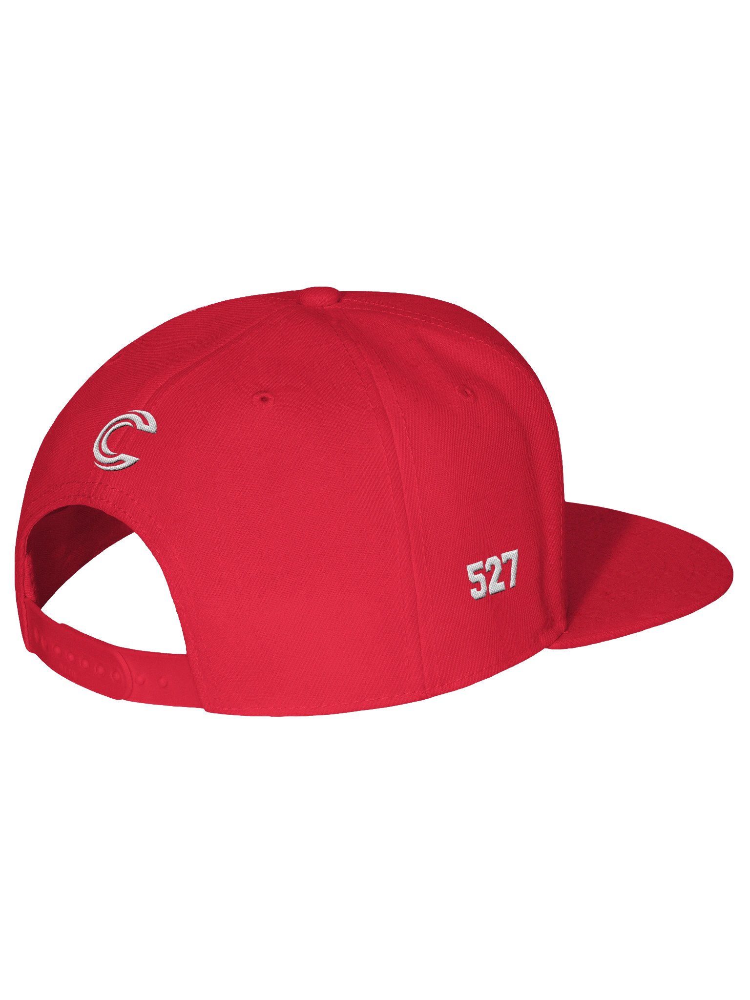 Cocoa Crusty CCOG Flatbill - White/Red on Red product image (3)