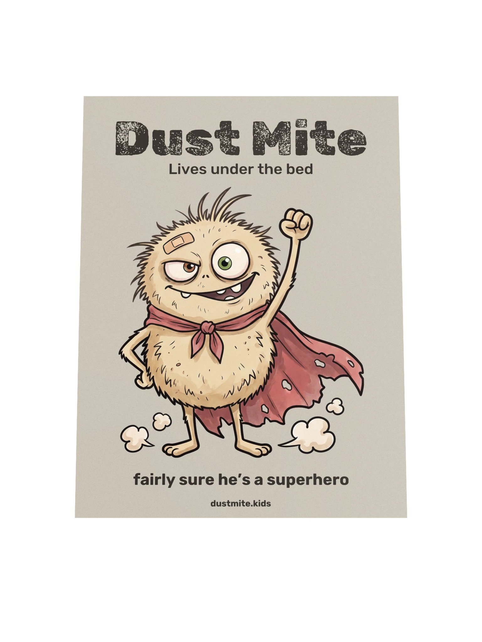Dust Mite Superhero Poster product image (8)