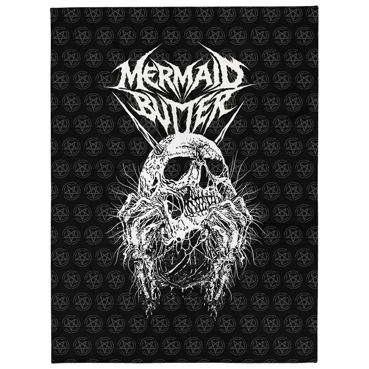 Brutal Skull Throw Blanket product image (1)