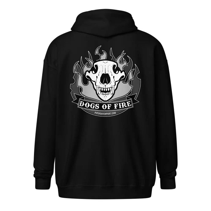 Dogs of Fire Zip Hoodie B-Only product image (1)
