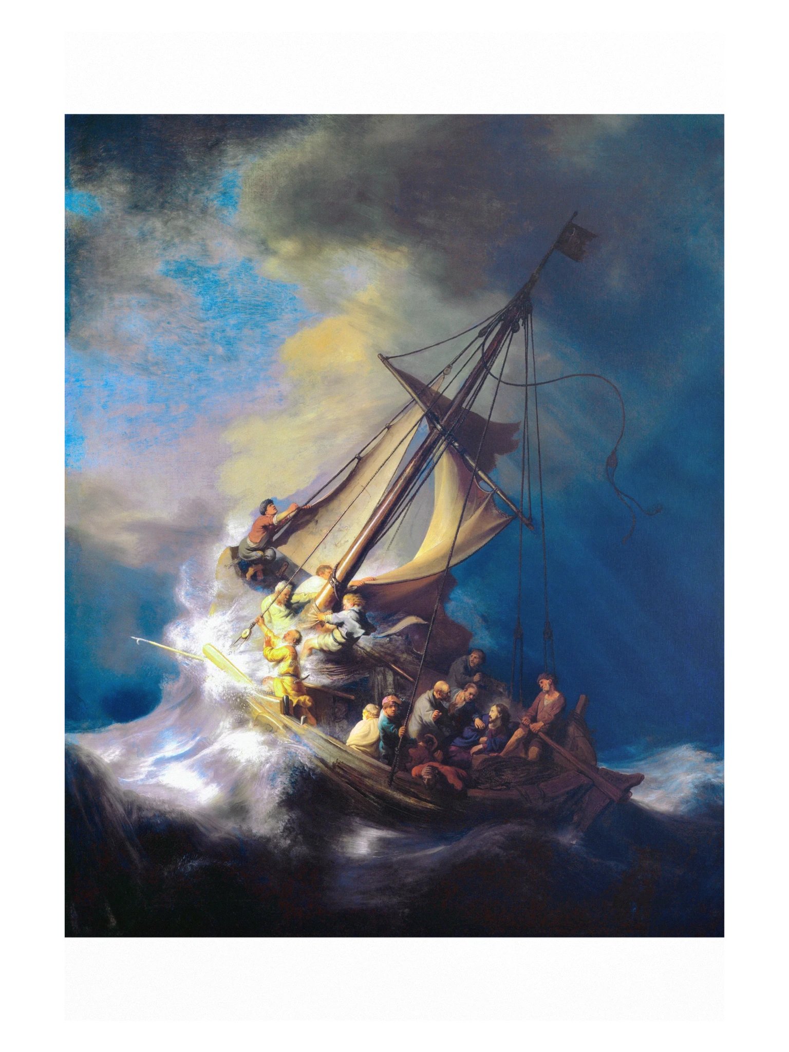 The Storm on the Sea of Galilee — XLarge Poster product image (1)