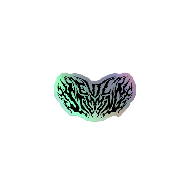 EVIL STIMMING HOLOGRAPHIC STICKER product image (2)