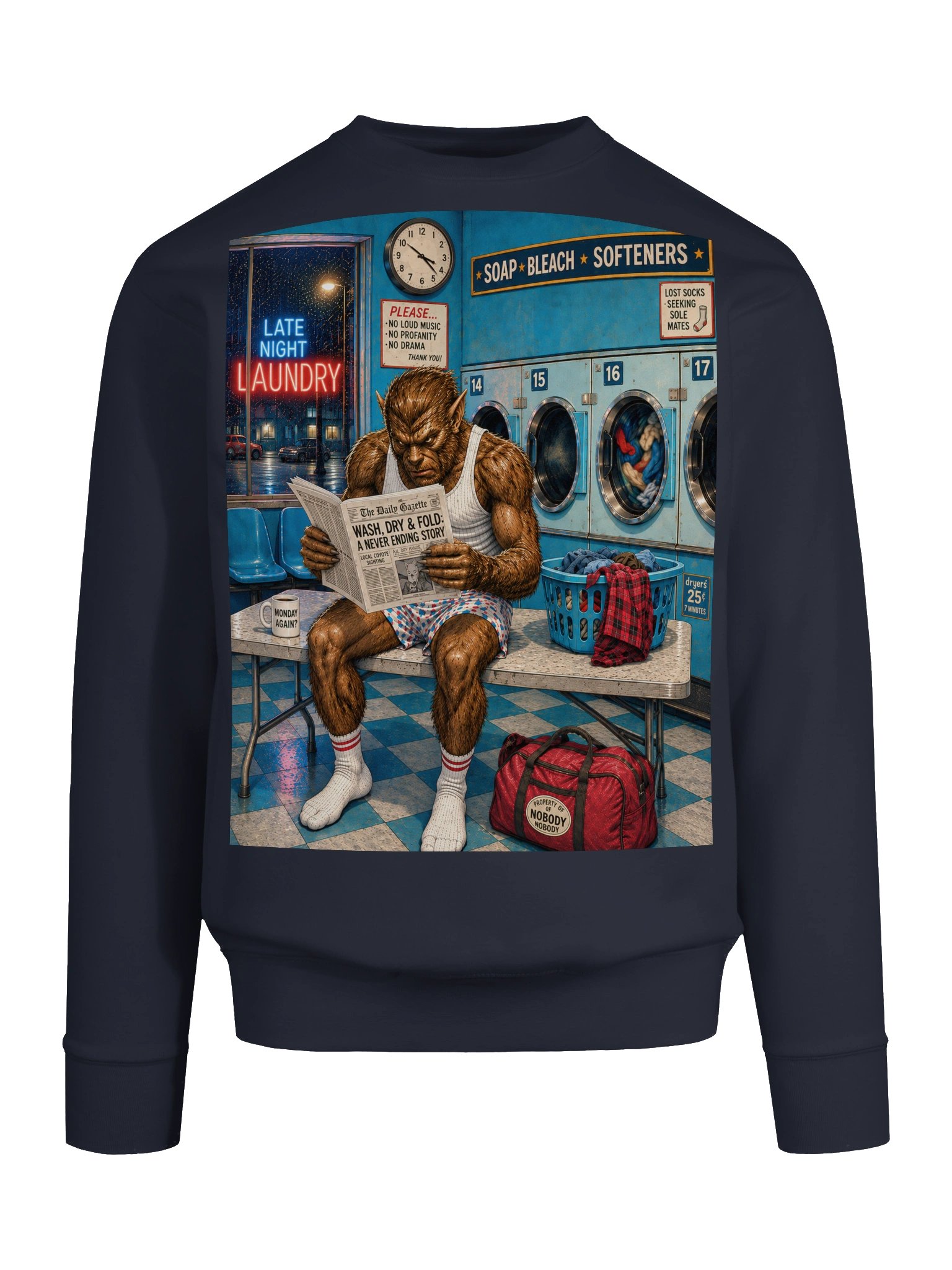 Late Night Laundry Sweatshirt product image (14)