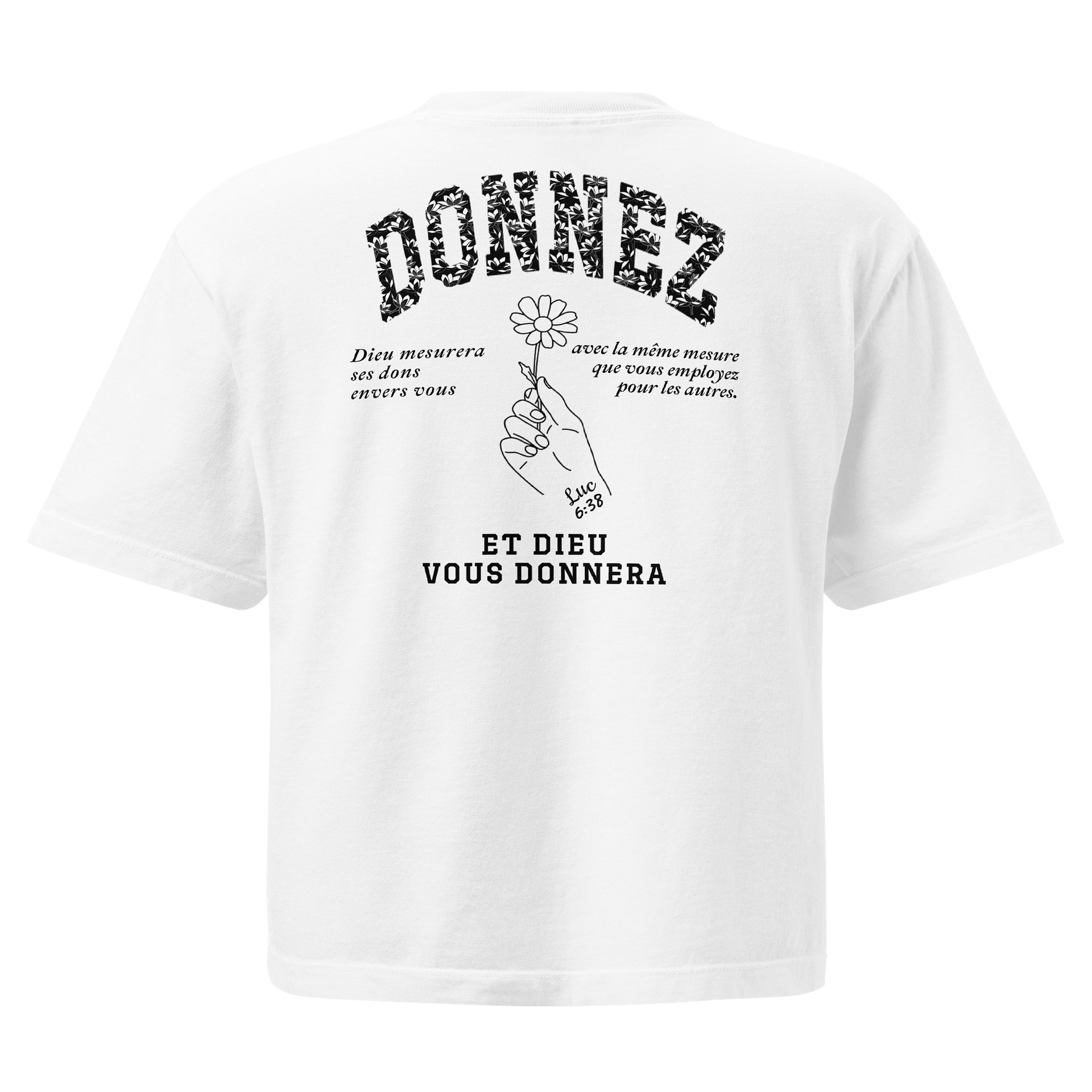 Luc 6:38 - Verset Tshirt femme product image (1)