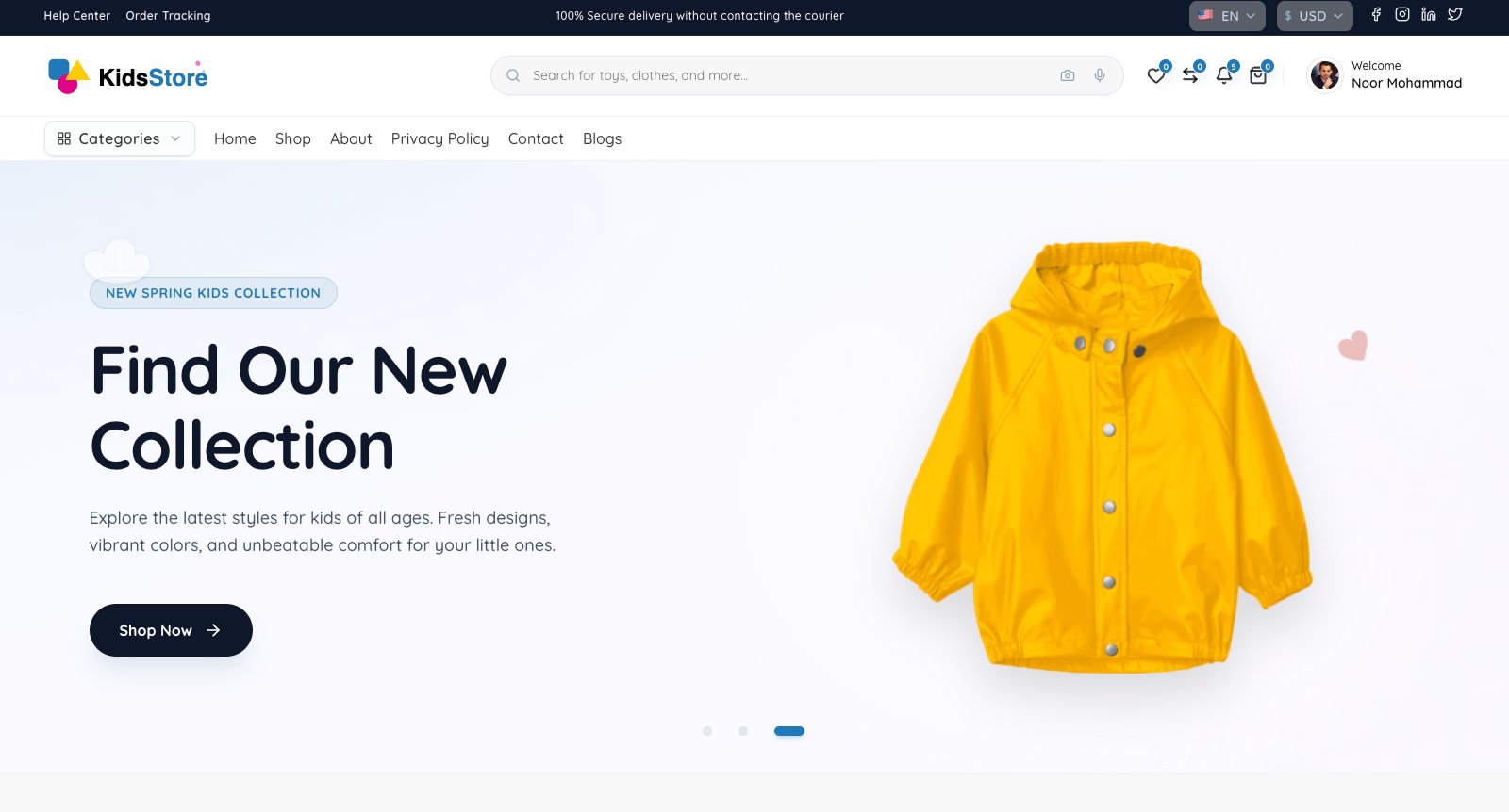 🚀 Premium eCommerce Platform | Web + Admin + API | Full Stack product image (2)