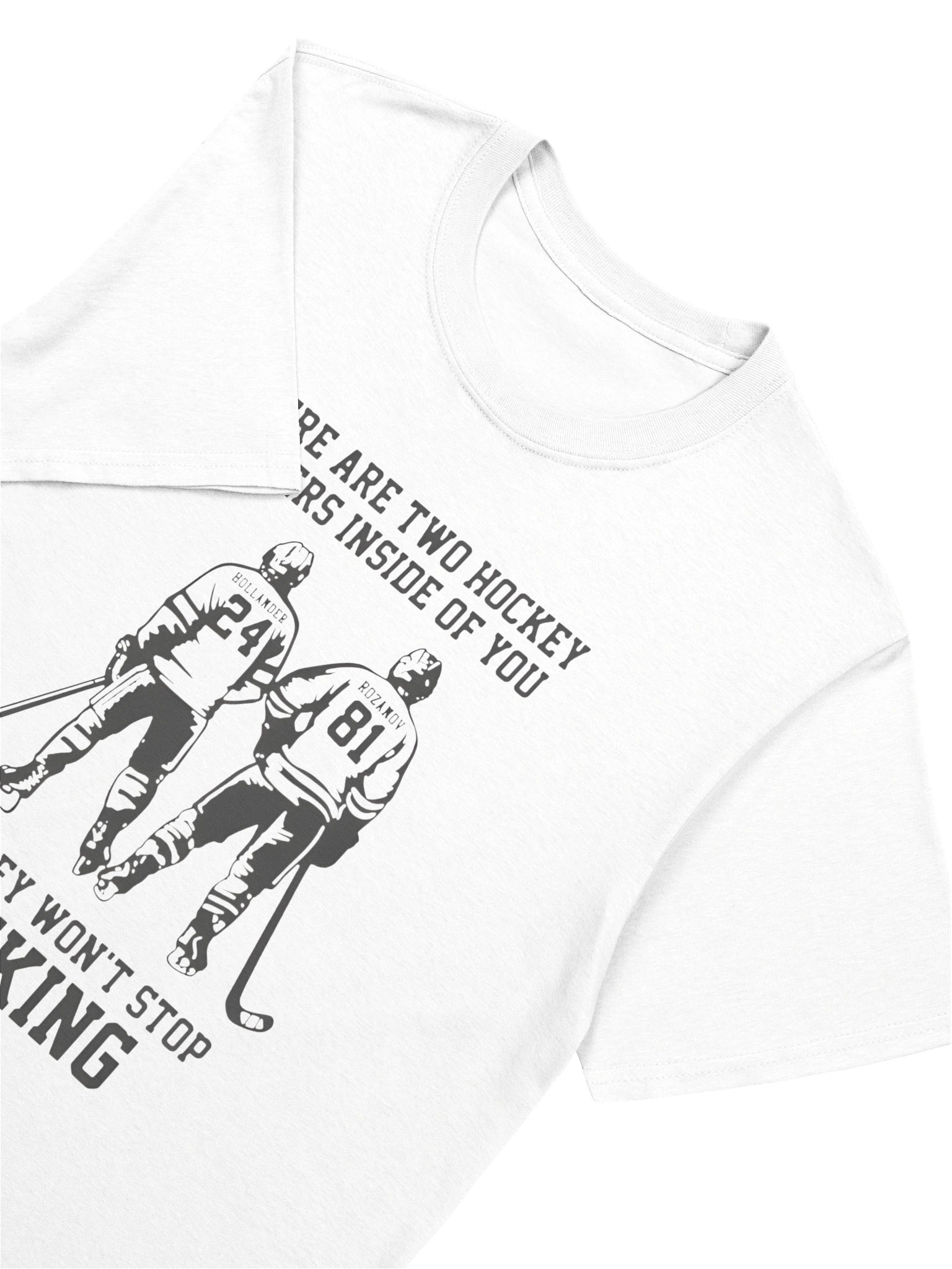 There Are Two Hockey Players Inside Of You And They Won’t Stop Fucking Shirt product image (5)