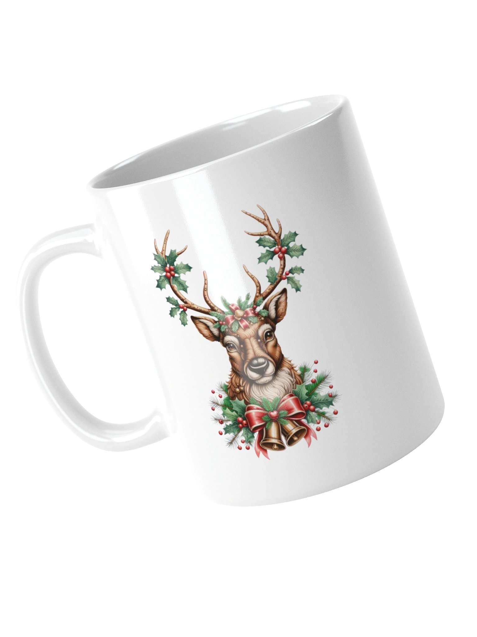 Reindeer and Holly Joy Coffee Mug product image (14)