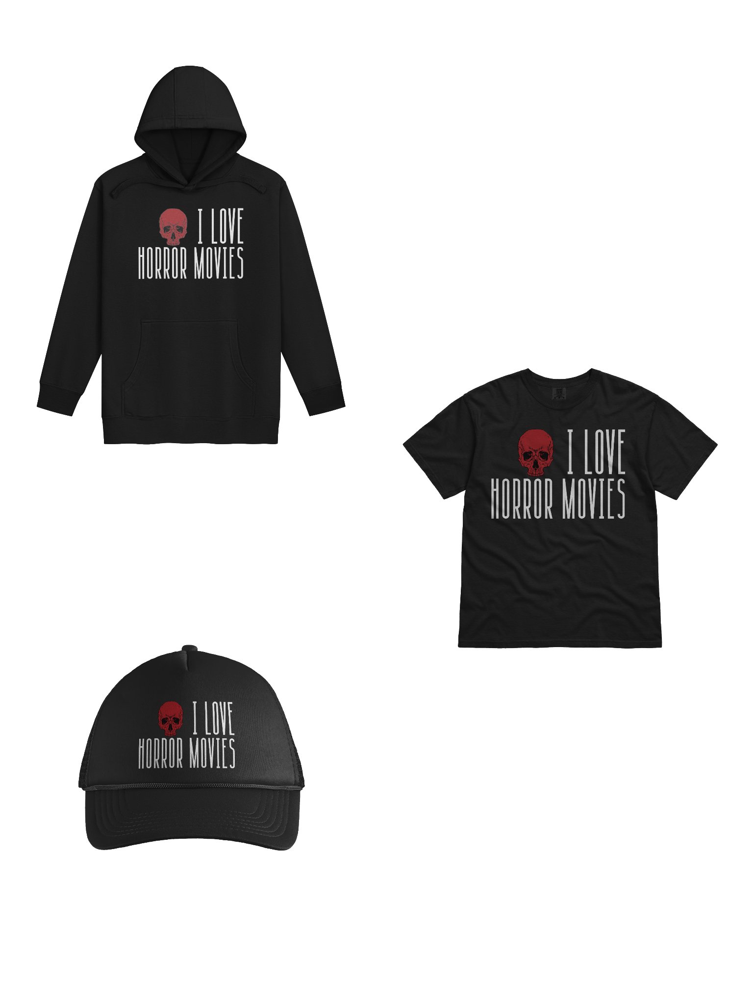 I Love Horror Movies - Skull Bundle product image (1)