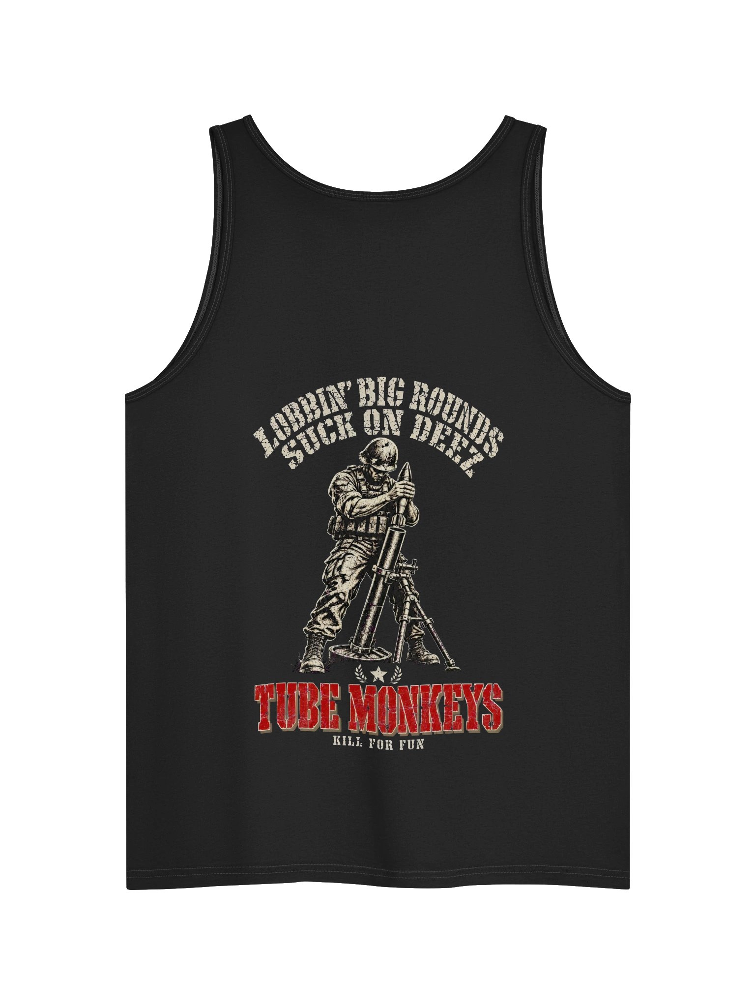 Tube Monkeys "Lobbin' Big Rounds" Mortarman Tank product image (2)