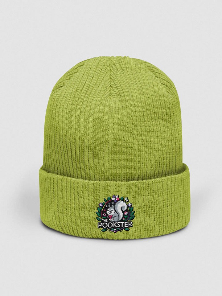 Organic Cotton Embroidered Beanie: The Pookster product image (1)