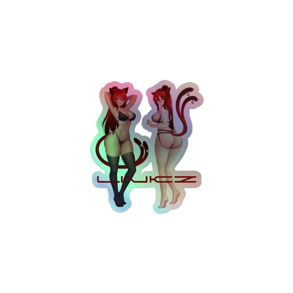 Dual Linkz Holographic Sticker product image (1)
