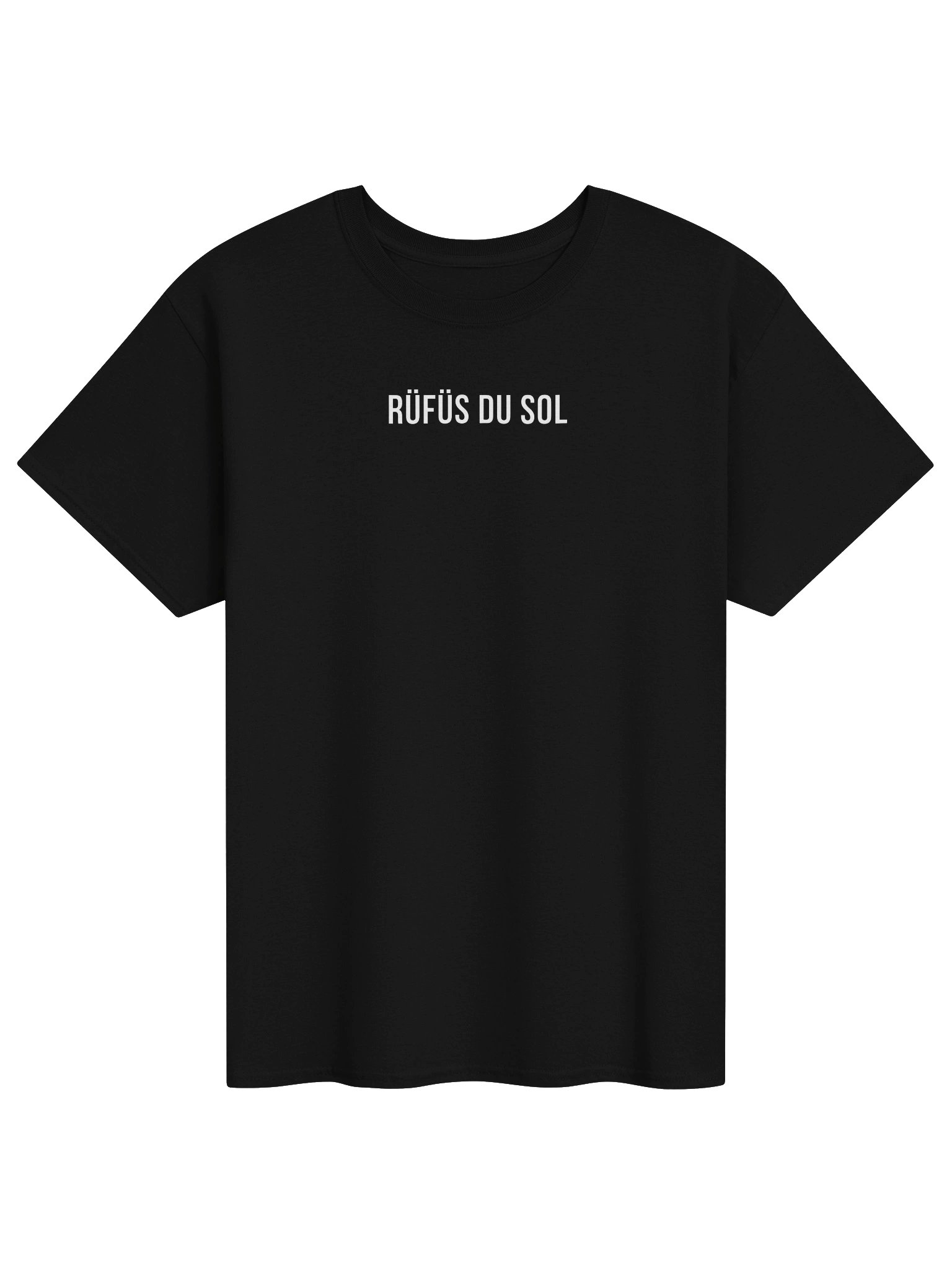RÜFÜS Du SOL Black Electronic Music T-Shirt product image (1)