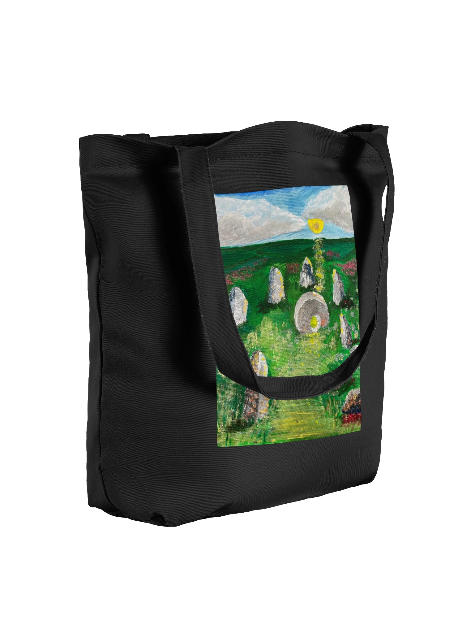 Sunlit Stone Circle — Eco Tote product image (8)