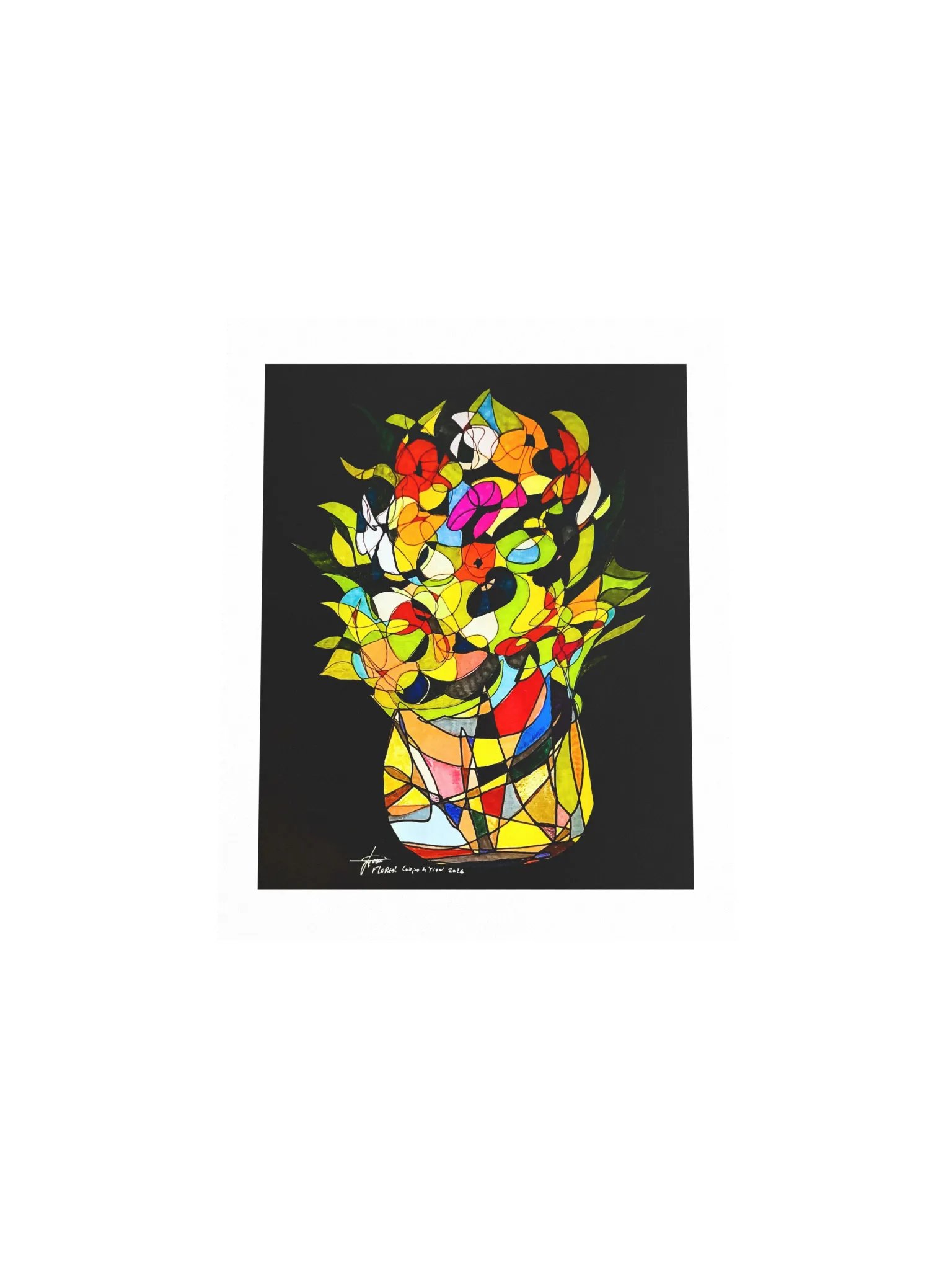 Floreal Composition 2026 – Fine Art Print product image (4)