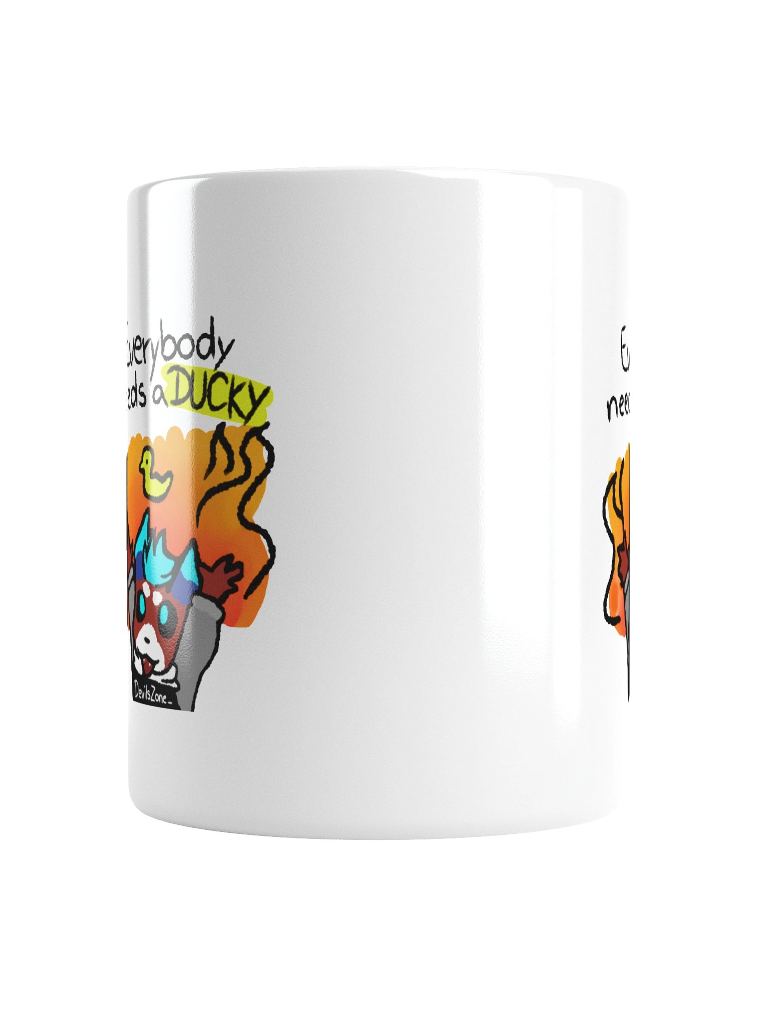 Everybody needs a DUCKY White Mug product image (6)