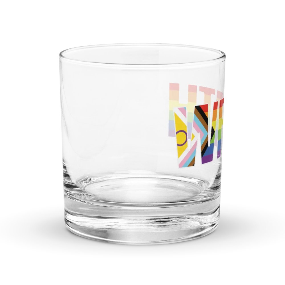 Progress Pride Rocks Glass product image (3)