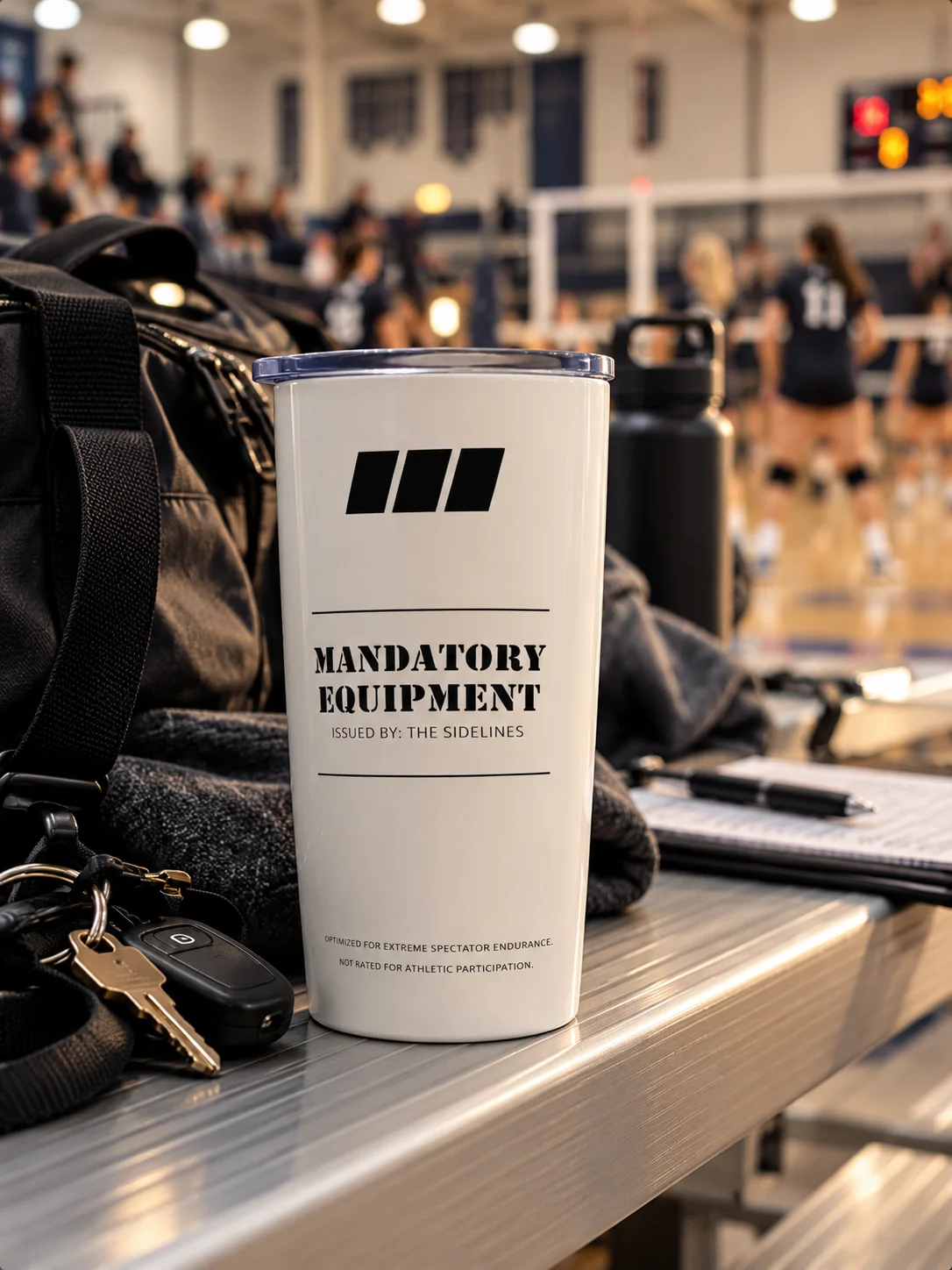 Mandatory Equipment Travel Mug product image (1)
