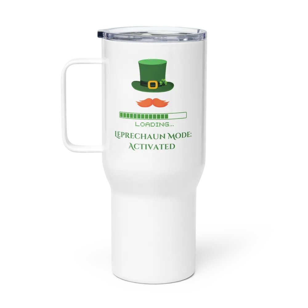 Leprechaun Mode Activated Travel Mug product image (4)