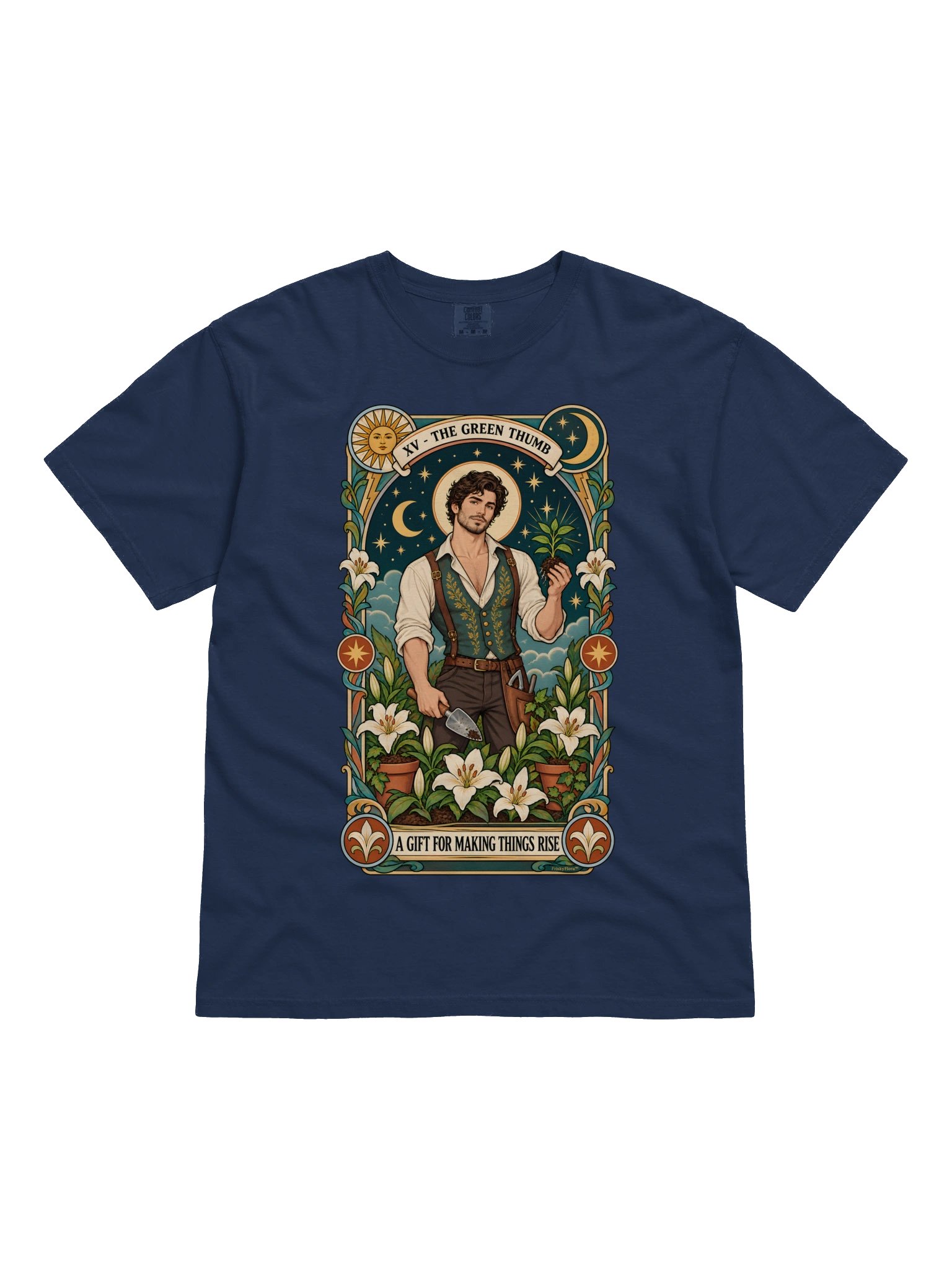 The Green Thumb Botanical Tarot Tee product image (8)