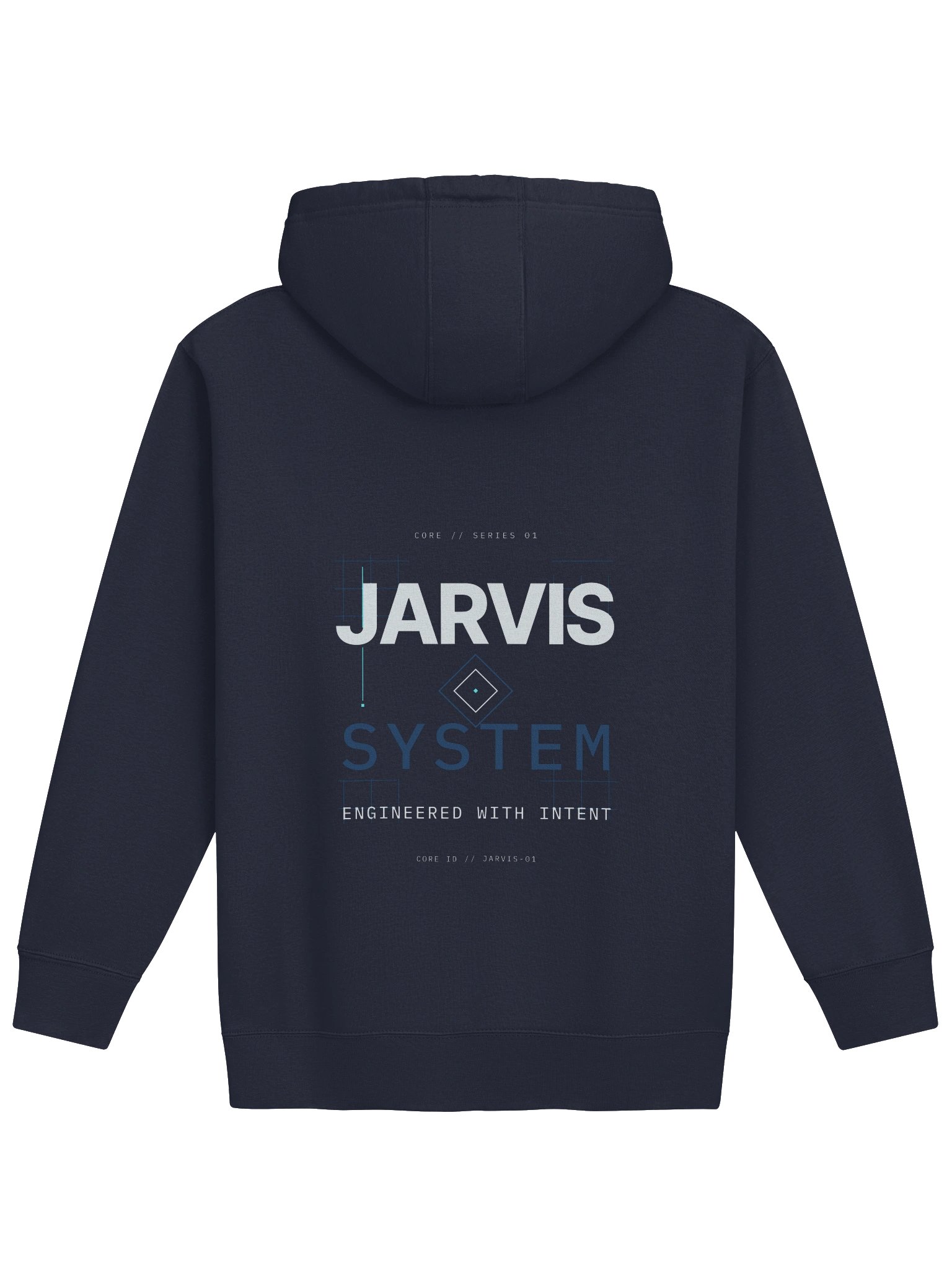 CORE SERIES 01 — ABYSS NAVY Premium Hoodie product image (2)