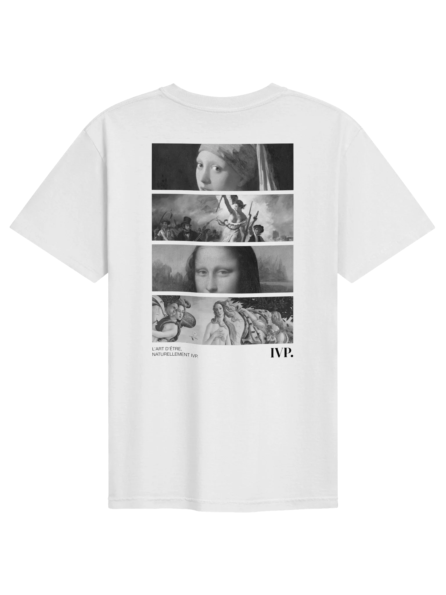 L'ART D'ÊTRE, NATURELLEMENT IVP - White T-Shirt product image (1)