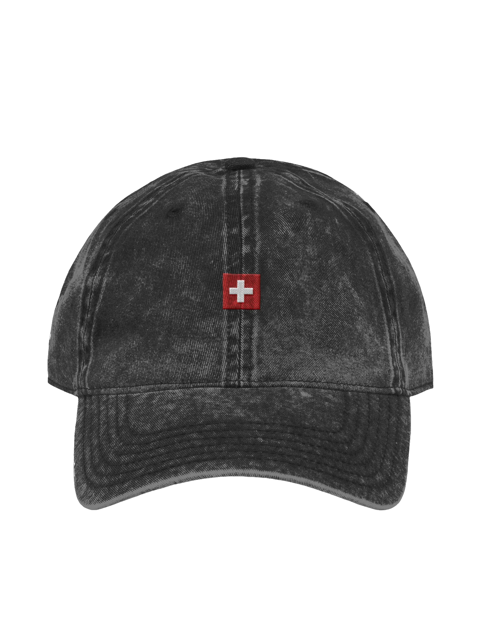 Swiss Flag Vintage Dad Hat 🇨🇭 | Switzerland Travel Collection product image (4)