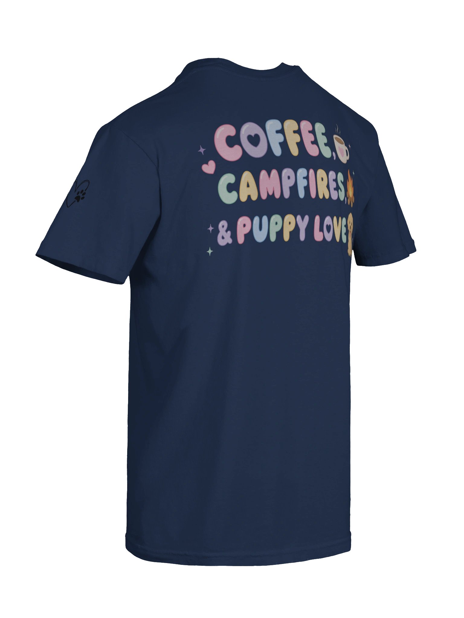 Coffee, Campfires & Dog Mom Things Tee 🐾☕🏕️ product image (56)
